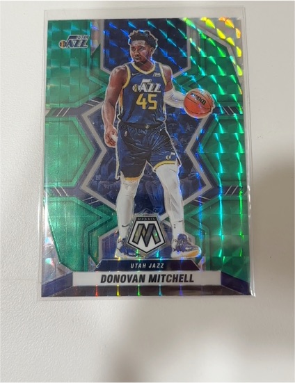 2021-22 Panini Mosaic #45 Donovan Mitchell — front