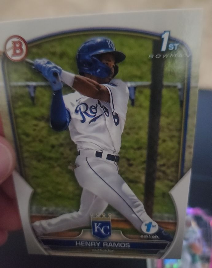 2023 Bowman 1st Edition #BP-96 Henry Ramos — front