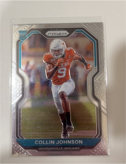 2020 Panini Prizm #353 Collin Johnson — front