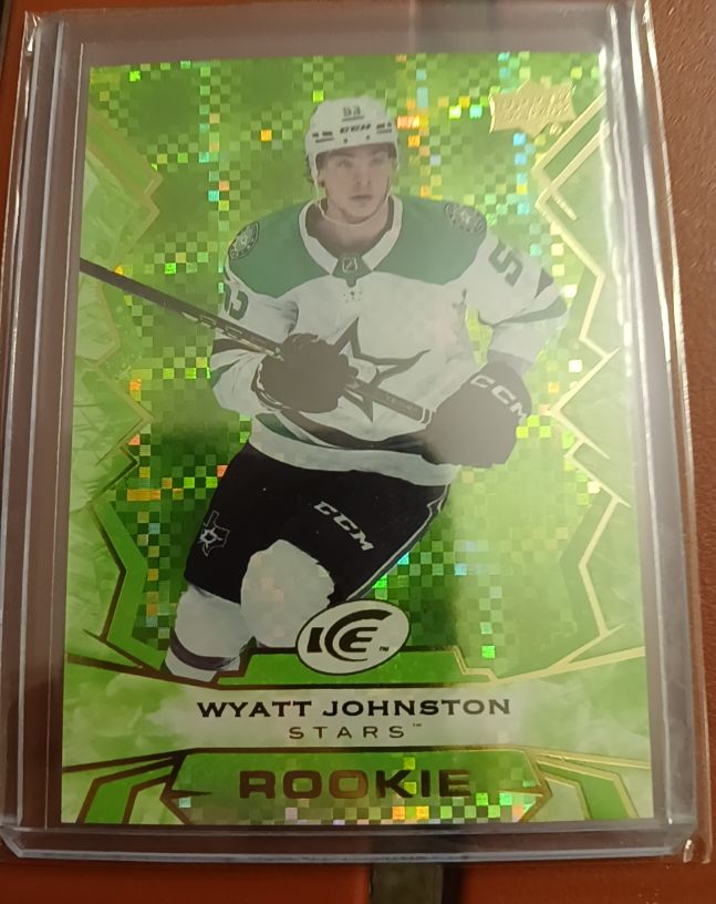 2022-23 Upper Deck Ice #109 Wyatt Johnston — front
