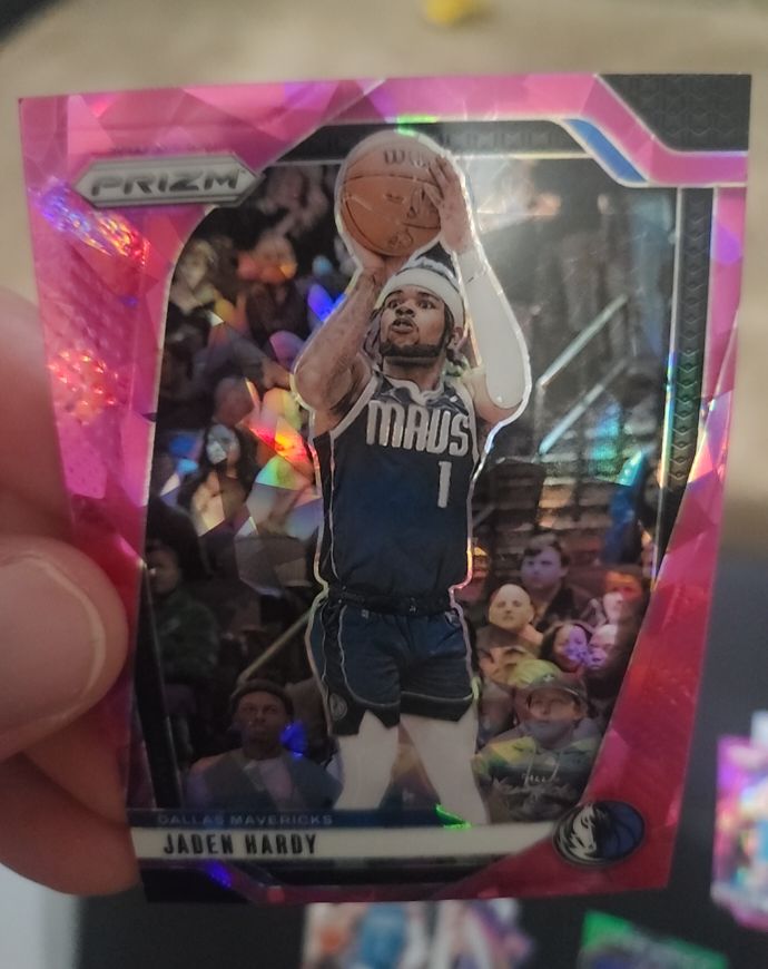 2024-25 Panini Prizm #128 Jaden Hardy — front