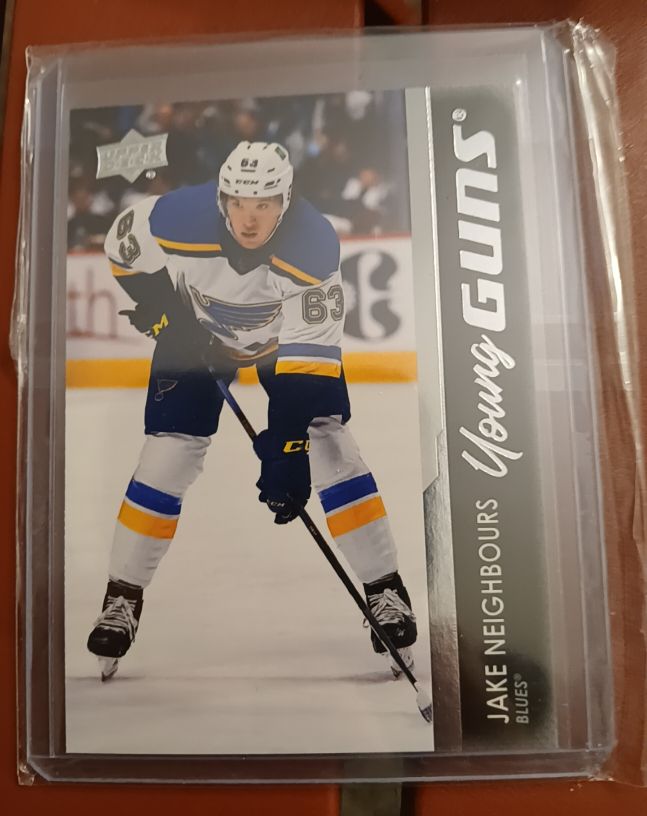 2021-22 Upper Deck Series 2 #467 Jake Neighbours Young Guns — front