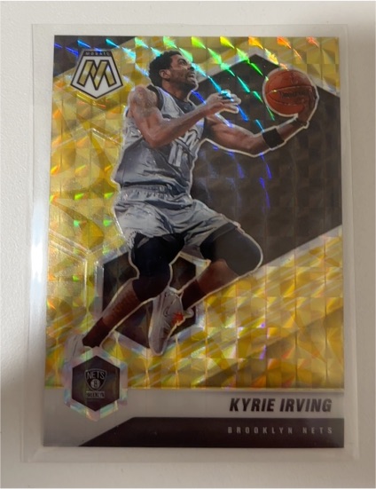 2020-21 Panini Mosaic #198 Kyrie Irving — front