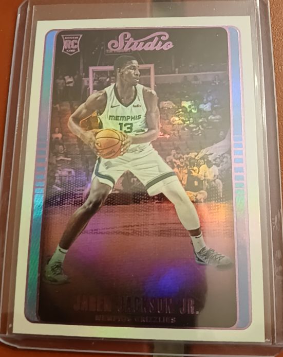 2018-19 Panini Chronicles #292 Jaren Jackson Jr. Studio RC Memphis Grizzlies — front