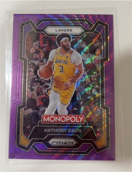2023-24 Panini Prizm Monopoly #41 Anthony Davis — front