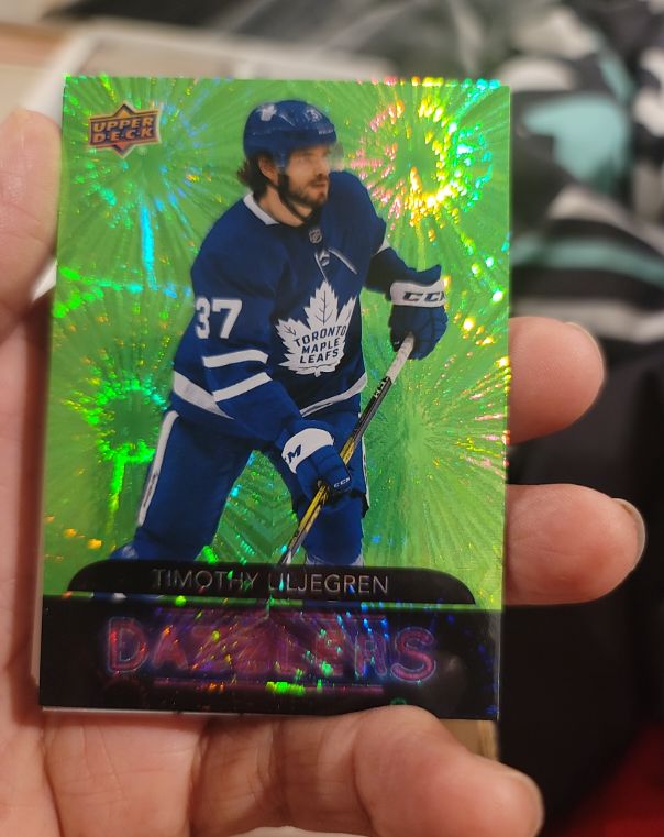 2020-21 Upper Deck Dazzlers #DZ-90 Timothy Liljegren — front
