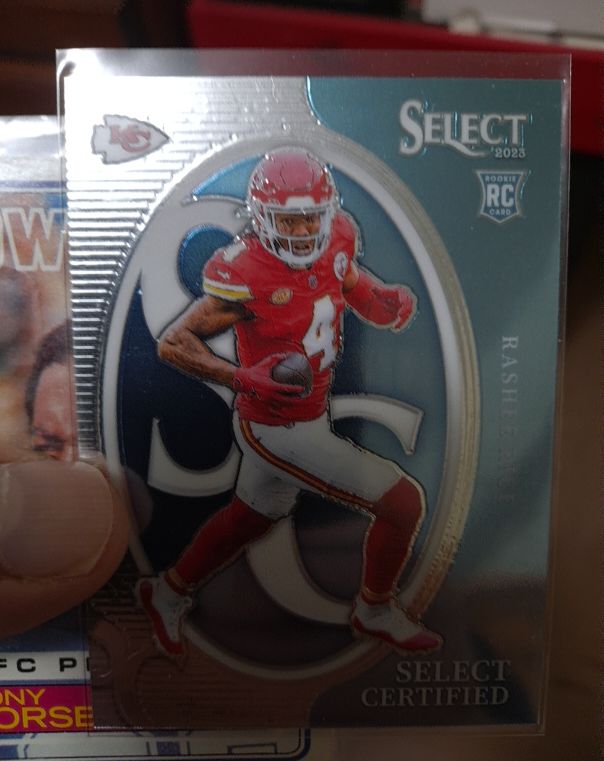 2023 Panini Select #CRO-RRI Rashee Rice — front