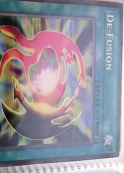 2002 Yu-Gi-Oh! LON-097 De-Fusion — front