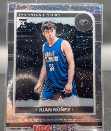 2024-25 Panini NBA Hoops #266 Juan Núñez — front