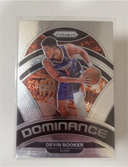 2022-23 Panini Prizm #2 Devin Booker Dominance — front