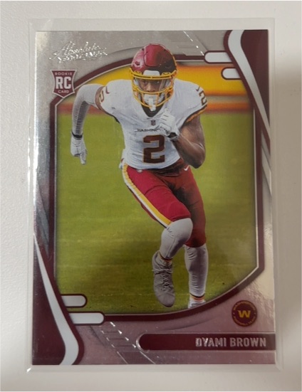 2021 Panini Absolute #125 Dyami Brown — front