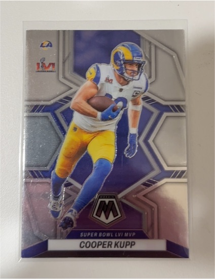 2022 Panini Mosaic Super Bowl MVP Cooper Kupp #299 — front