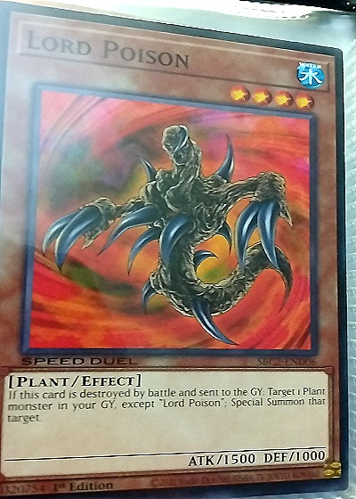Yu-Gi-Oh! SBC2-EN006 Lord Poison — front