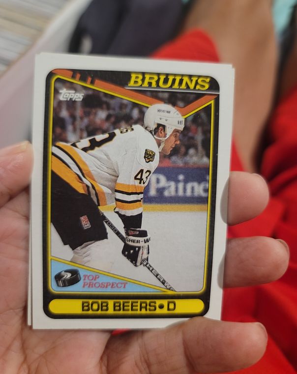 1990-91 Topps #113 Bob Beers — front