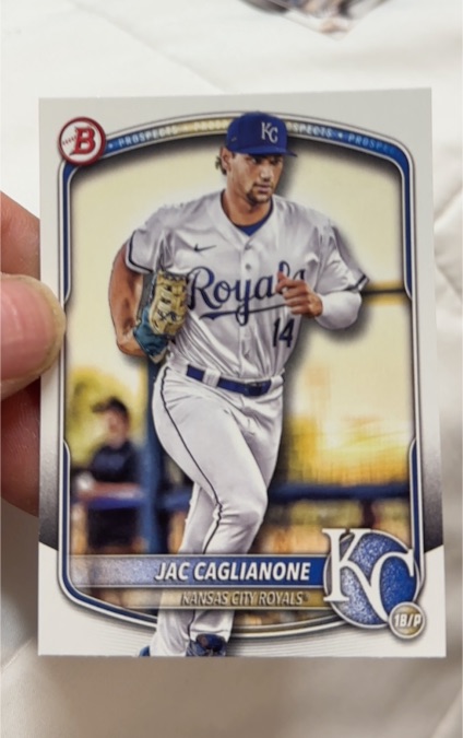 2025 Bowman Prospects #BP-103 Jac Caglianone — front
