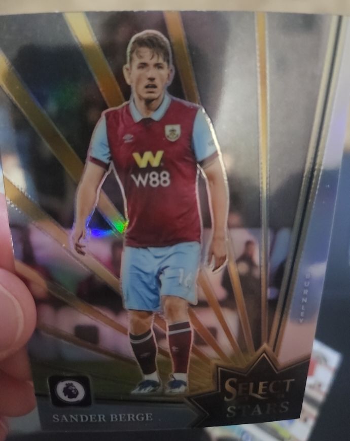 2023-24 Panini Select Premier League Stars #6 Sander Berge — front