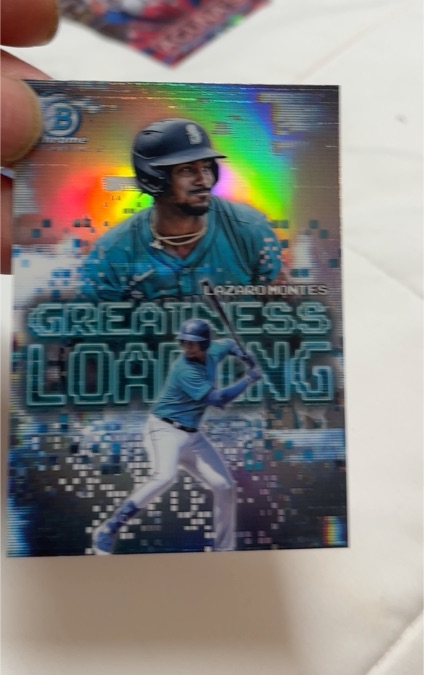 2025 Bowman Chrome #GL-1 Lazaro Montes — front