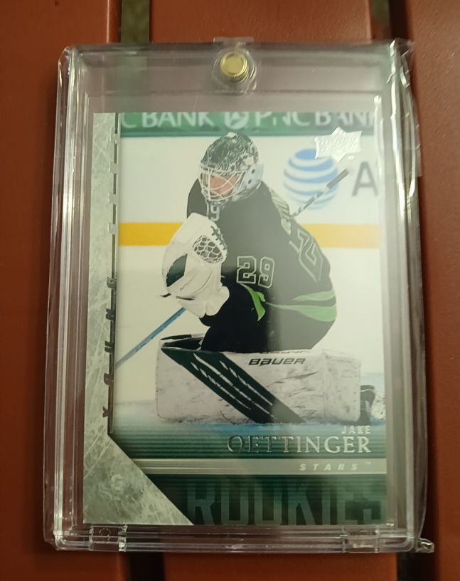 2020-21 Upper Deck Extended Series #T-90 Jake Oettinger — front