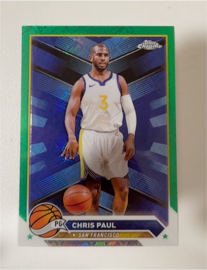 2023-24 Topps Chrome #187 Chris Paul — front