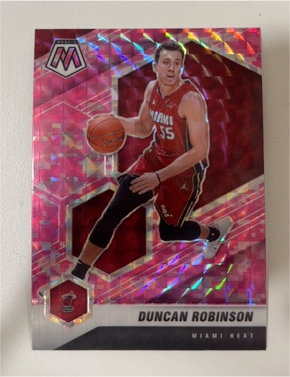 2020-21 Panini Mosaic #28 Duncan Robinson — front