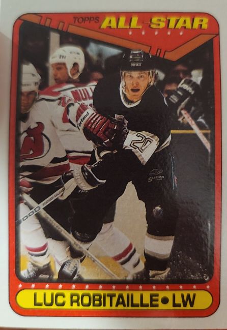 1990-91 Topps #194 Luc Robitaille — front