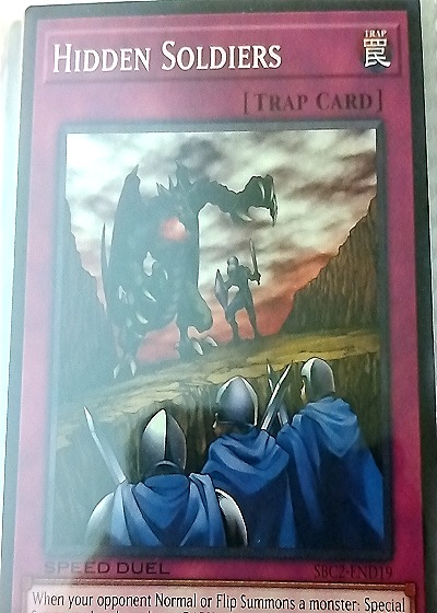 2022 Yu-Gi-Oh! SBC2-END19 Hidden Soldiers — front