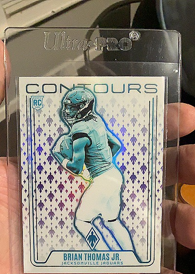 2024 Panini Phoenix Contours #CON-BTJ Brian Thomas Jr. — front