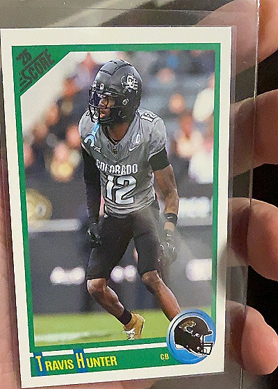2022 Score #12 Travis Hunter — front