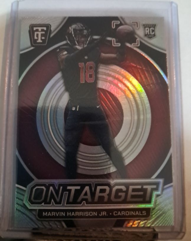 2024 Panini Totally Certified #5 Marvin Harrison Jr. On Target — front