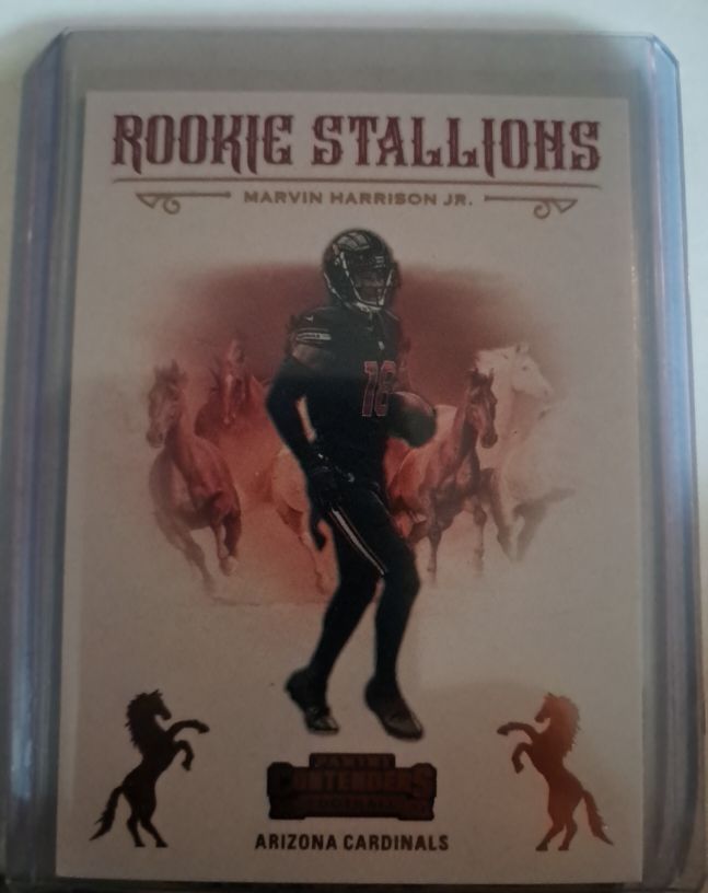 2024 Panini Contenders #5 Marvin Harrison Jr. — front