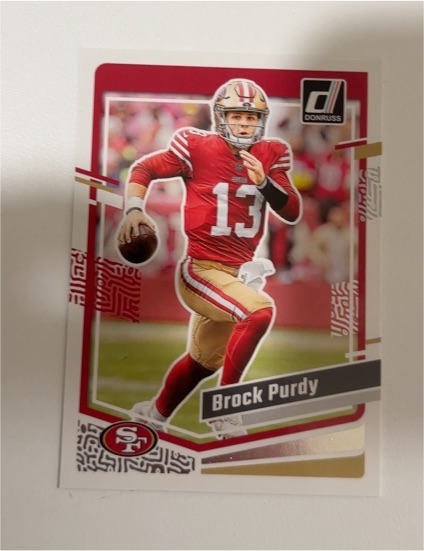 2023 Panini Donruss #266 Brock Purdy — front
