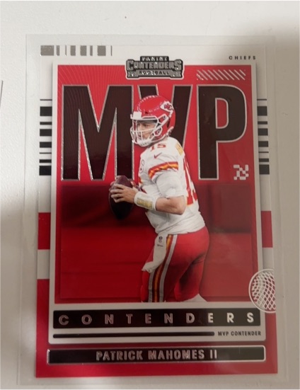 2021 Panini Contenders #MVP-PMA Patrick Mahomes II MVP Contenders — front