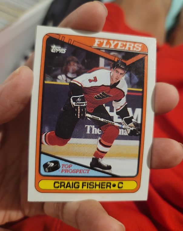 1990 Topps #7 Craig Fisher — front