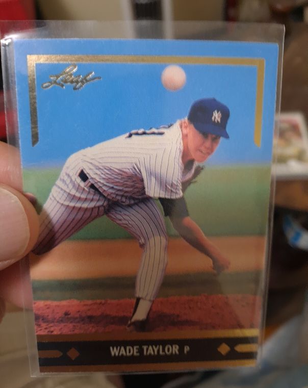 1991 Leaf Gold Rookies #BC16 Wade Taylor — front