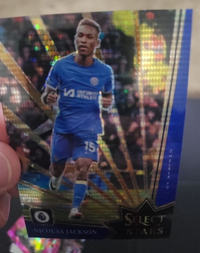 2023-24 Panini Select Premier League Stars #7 Nicolas Jackson — front