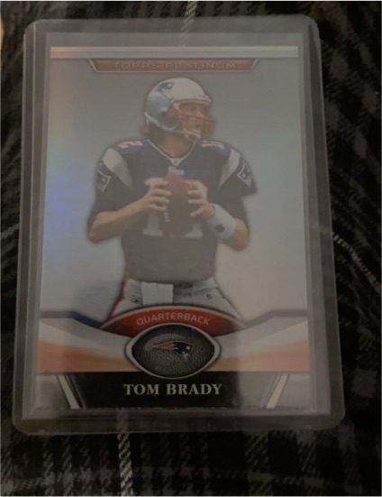 2011 Topps Platinum #PDC-TB Tom Brady — front