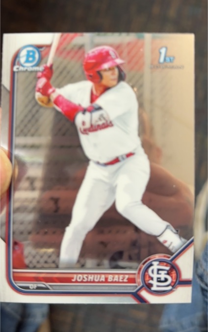 2022 Bowman Chrome Prospects #BCP-112 Joshua Baez — front