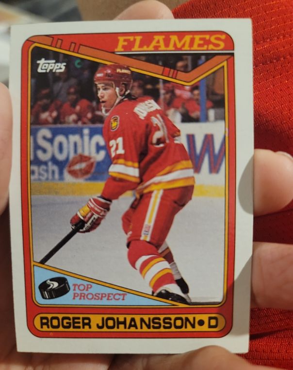 1990 Topps #96 Roger Johansson — front