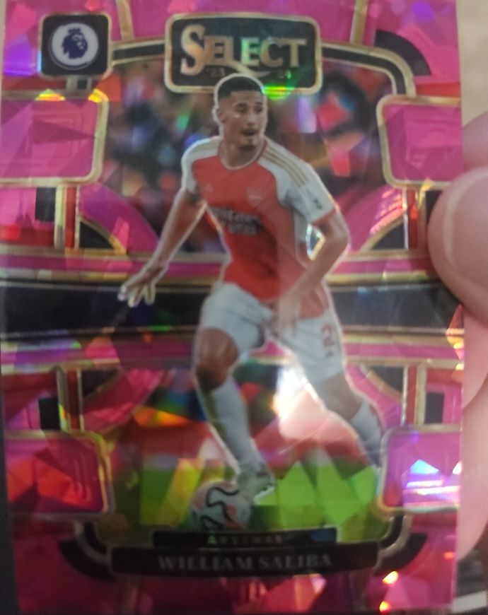 2023-24 Panini Select Premier League #10 William Saliba — front
