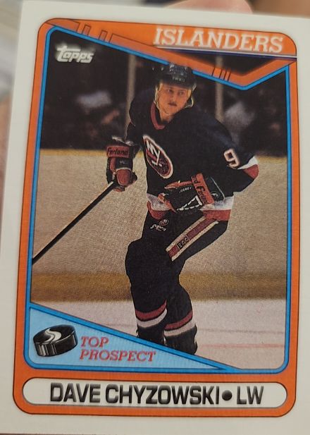 1990-91 Topps #146 Dave Chyzowski — front