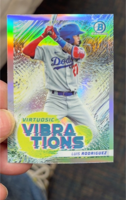 2022 Bowman Chrome #VV-15 Luis Rodriguez — front
