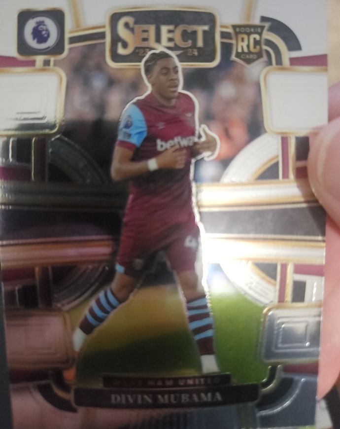 2023-24 Panini Select Premier League #95 Divin Mubama — front