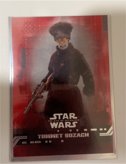 2019 Topps Star Wars The Rise of Skywalker #28 Tommet Sozach — front