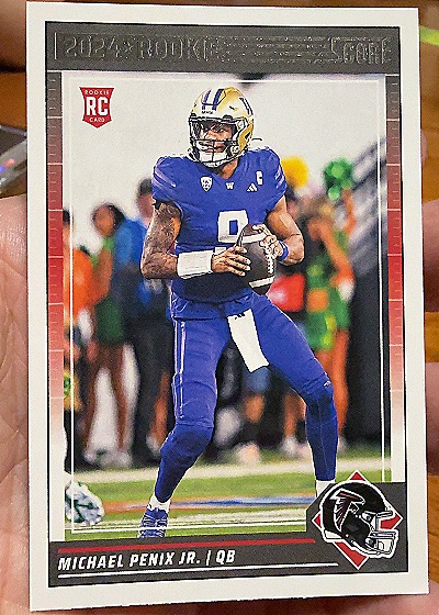 2024 Panini Score #323 Michael Penix Jr. — front