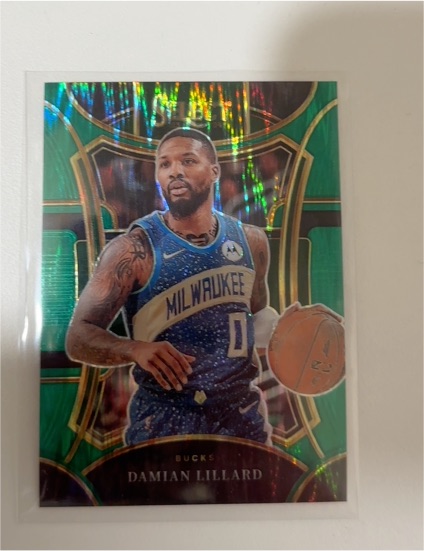 2023-24 Panini Select #338 Damian Lillard — front