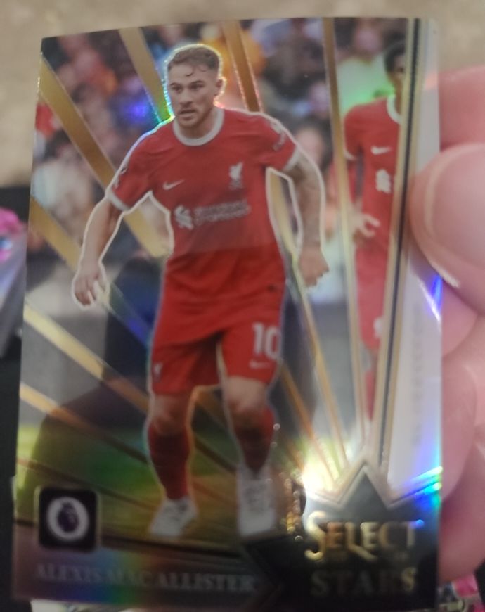 2023-24 Panini Select Premier League #11 Alexis Mac Allister Select Stars — front