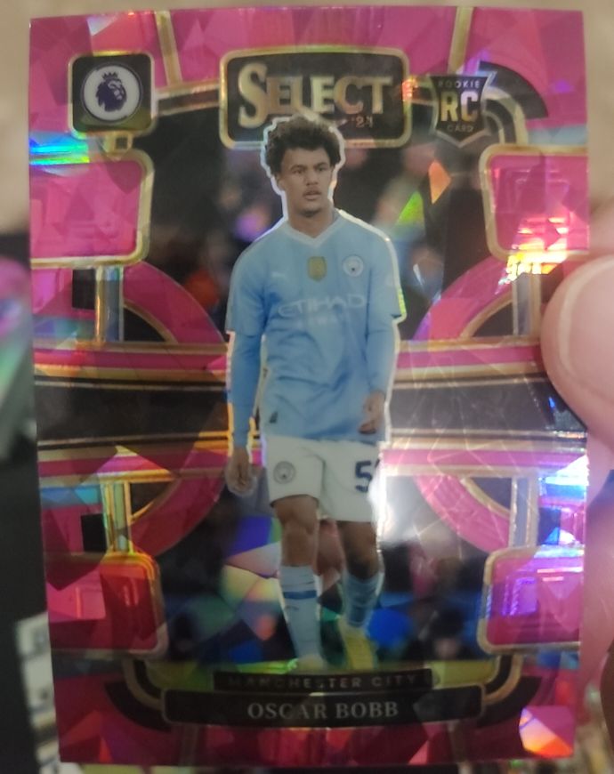 2023-24 Panini Select Premier League #64 Oscar Bobb — front