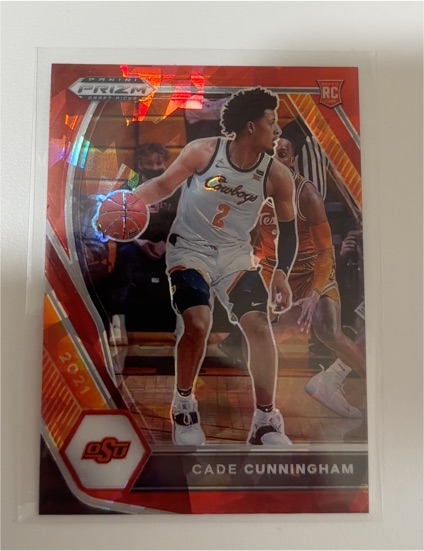 2021-22 Panini Prizm Draft Picks #1 Cade Cunningham — front