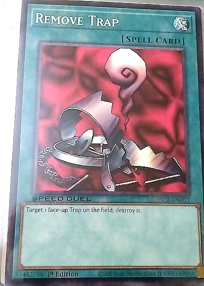 2020 Yu-Gi-Oh! SBC2-END17 Remove Trap — front