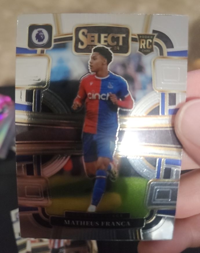 2023-24 Panini Select Premier League #40 Matheus Franca — front
